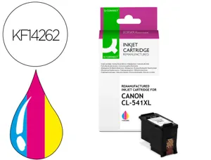 Cartouche d'encre compatible q-connect canon cl-541xl 600 p cyan/magenta/jaune — Non classé