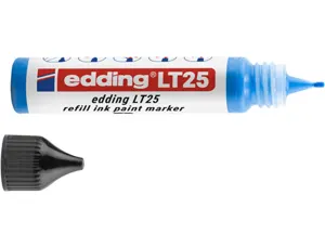 Recharge edding lt 25 encre marqueur peinture ecoline     25ml coloris bleu — Non classé