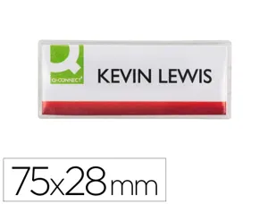 Badge q-connect clip magnetique ouverture          superieure 75x28mm — Non classé