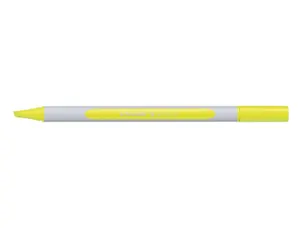 Surligneur schneider shine-up pointe biseautee trait 1/4mm  corps triangulaire coloris    jaune — Non classé