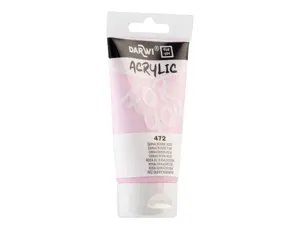 Peinture darwi for you acrylic tube 75ml coloris     rose quinacridone — Non classé