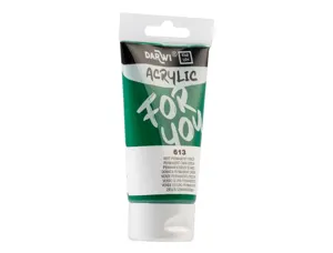 Peinture darwi for you acrylic tube 75ml coloris     vert permanent fonce — Non classé