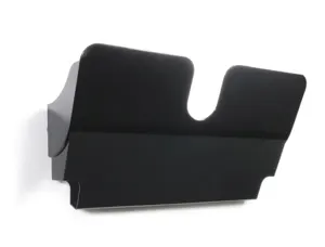 Corbeille a courrier durable flexiplus murale format a4    paysage 1 compartiment charge 2kg coloris noir — Non classé