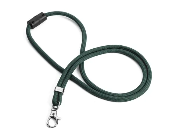 Cordon textile durable recycle fermeture securite    46cm coloris vert — Non classé