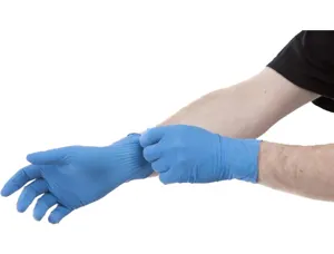 Gant unique biodegradable nitrile non poudre taille m   boite 100 unites — Non classé
