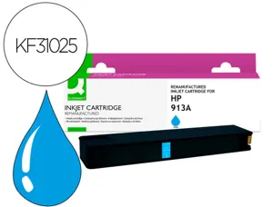 Cartouche d'encre compatible q-connect hp 913a 3200 p cyan — Non classé
