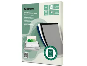 Couverture fellowes papier reliure translucide format a4 150gr lot 50 unites — Non classé