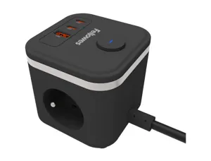 Power cube fellowes multiprises coloris noir — Non classé