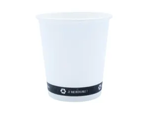 Gobelet carton contenance 6oz 18cl coloris blanc lot 50     unites — Non classé