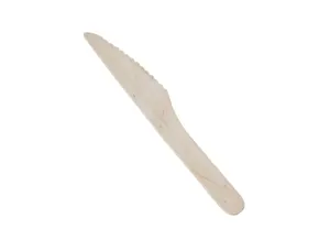 Couteau bois couvert lisse 16cm sachet 100 unites — Non classé