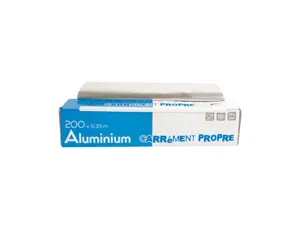 Film aluminium professionnel 200mx44cm 11 microns boite    distributrice — Non classé