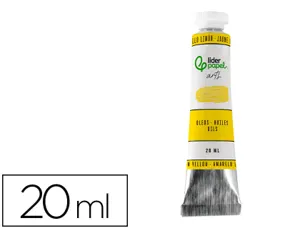 Peinture a l huile liderpapel tube en aluminium de 20 ml    coloris jaune citron — Non classé