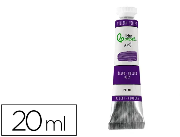 Peinture a l huile liderpapel tube en aluminium de 20 ml    coloris violet — Non classé