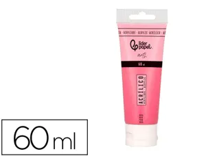 Peinture acrylique liderpapel tube en plastique de 60 ml    coloris rose — Non classé