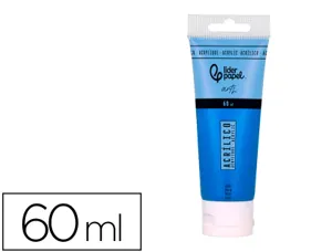 Peinture acrylique liderpapel tube en plastique de 60 ml    coloris bleu — Non classé