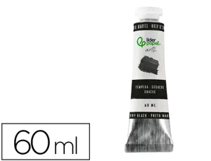 Peinture gouache tempera liderpapel tube en aluminium  de 60 ml coloris noir d       ivoire — Non classé