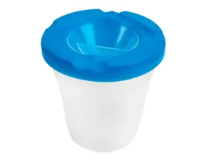 Verre rince pinceaux liderpapel en plastique 8x8,5 cm — Non classé