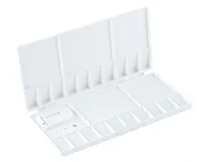Palette de melange liderpapel en plastique pour peinture    pliable 20x10x1,8 cm — Non classé