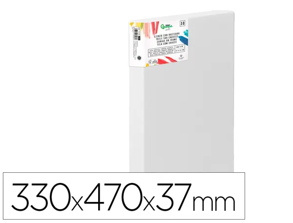 Toile sur chassis 3d liderpapel 6f extra large     agrafee au dos 100% coton     33x41 cm 380g/m2 certifie — Non classé