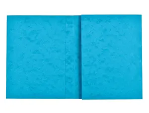Protege-cahier exacompta carte lustree 265gr 24x32cm   coloris bleu — Non classé