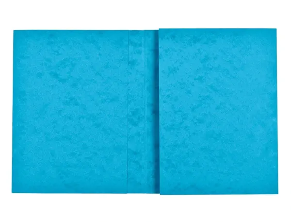Protege-cahier exacompta carte lustree 265gr 24x32cm   coloris bleu — Non classé