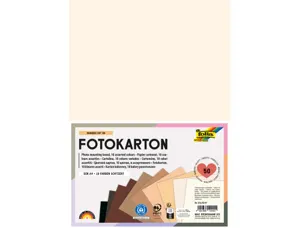 Papier cartonne folia shades of us din a4 300gr coloris    assortis paquet 50 feuilles — Non classé
