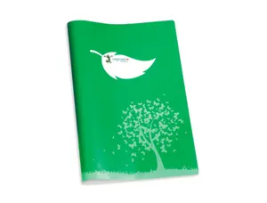 Protege-cahier colorosa a4 papier recycle coloris vert — Non classé
