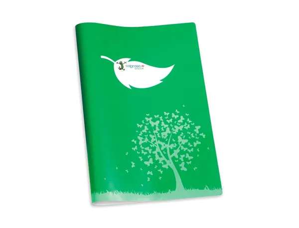 Protege-cahier colorosa a4 papier recycle coloris vert — Non classé