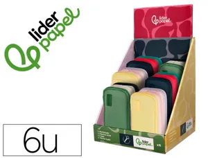 Trousse liderpapel funky 3 fermetures eclair 400x220x239 — Non classé