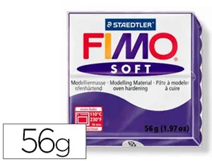 Pâte à modeler fimo soft coloris prune pain 57g — Non classé