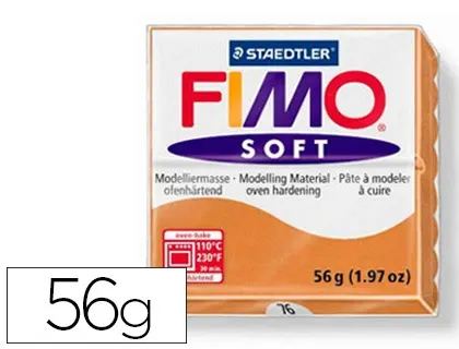 Pâte à modeler fimo soft coloris cognac pain 57g — Non classé