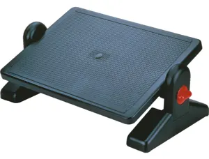 Repose-pieds q-connect économique hauteur et inclinaison ajustables 310x350mm — Non classé