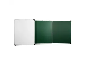 Tableau ulmann triptyque haute qualite 120x200cm       coloris blanc et vert — Non classé