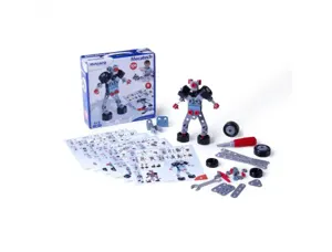 Mecatech miniland construction de vehicules     robots et personnages 6       modeles 106 pieces et 6 — Non classé