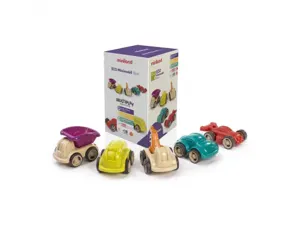5 vehicules 12cm eco friendly miniland — Non classé