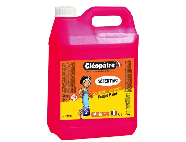 Gouache liquide cleopatre nefertari coloris magenta le  flacon 2l — Non classé