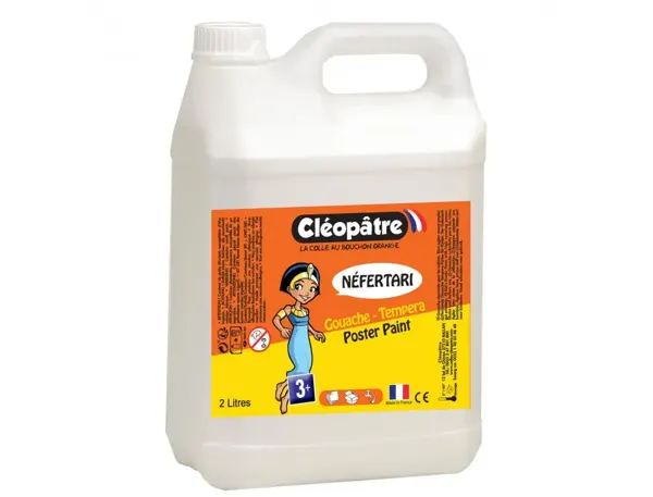 Gouache liquide cleopatre nefertari coloris blanc le flacon 2l — Non classé
