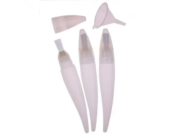 Lot de pinceaux a reservoir avec entonnoir ideal pour     gouaches liquides 3 unites — Non classé