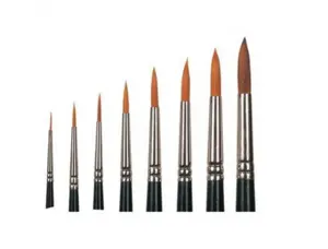 Pinceaux gamme vegan n 08 poils sans matiere animal     manche 30% plastique recycle  lot de 10 unites — Non classé