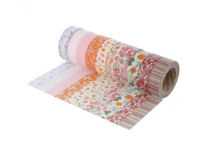 Ruban adhesif innspiro fantaisie decor floral        15mmx10m lot de 10 unites — Non classé