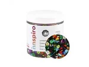 Sequins fontorpin perfores diametre 7mm coloris assortis sachet de 120g — Non classé