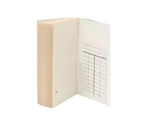 Fiche de pret filmolux imprimee 4 colonnes pour      livres bibliotheques 125x75mm coloris blanc paquet de 250 — Non classé