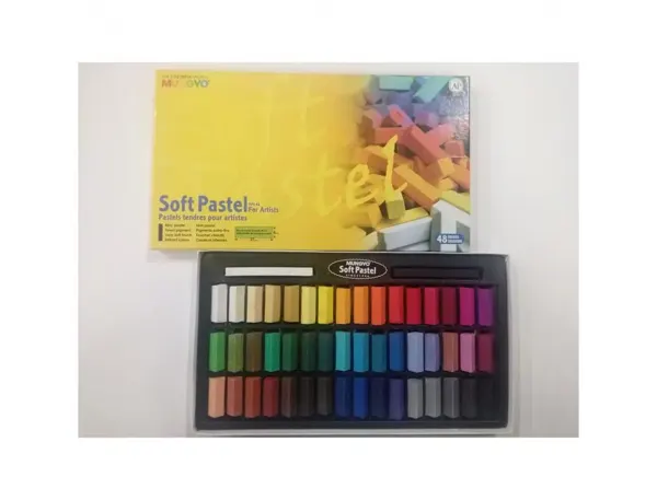 Soft pastels oz mungyo carres 27 mm boite 48 unites coloris assortis — Non classé