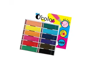 Crayon couleur resine o color corps triangulaire coloris    assortis pack 288 unites — Non classé