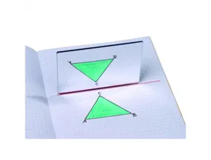 Atelier de symetrie vinco educational miroir incassable pour symetrie geometrie       angles etc 25 miroirs — Non classé