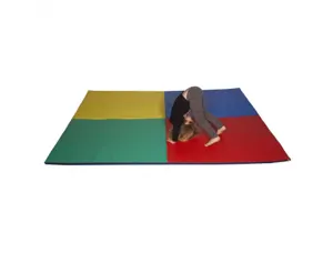 Tatami culture club pvc polyester fond anti-derapant  200x200x2cm 4 couleurs — Non classé