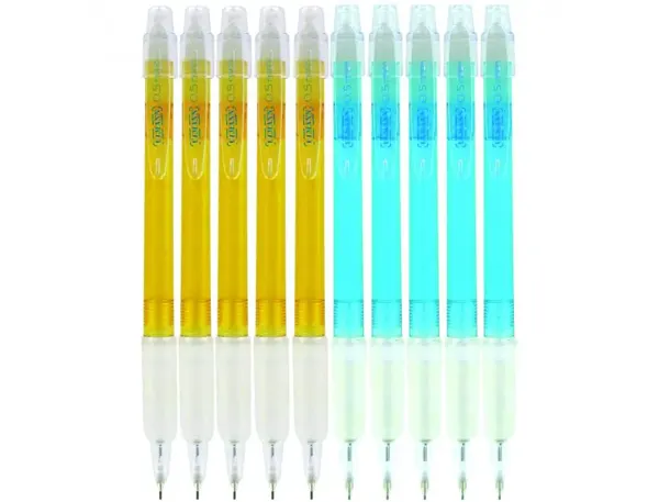 Portemine rechargeable ulmann 0,5 mm grip ergonomique avec  gomme — Non classé