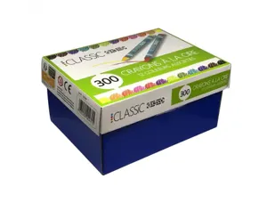 Classpack crayons cire economique ulmann 90 mm 300   unites coloris assortis — Non classé