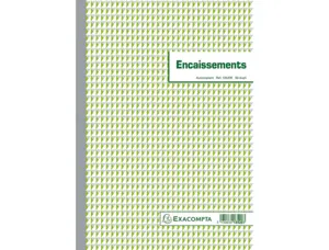 Manifold autocopiant exacompta encaissements a4 210x297mm foliotage 50 duplis — Non classé