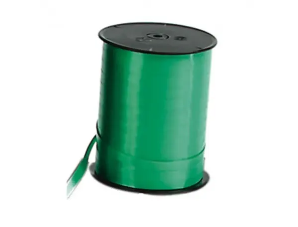 Clairefontaine Bolduc sur bobine, brillant, vert foncé — Rubans cadeaux & accessoires